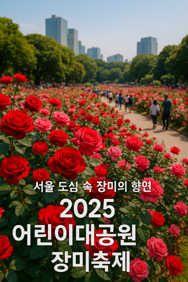 2025서울 어린이대공원 장미축제