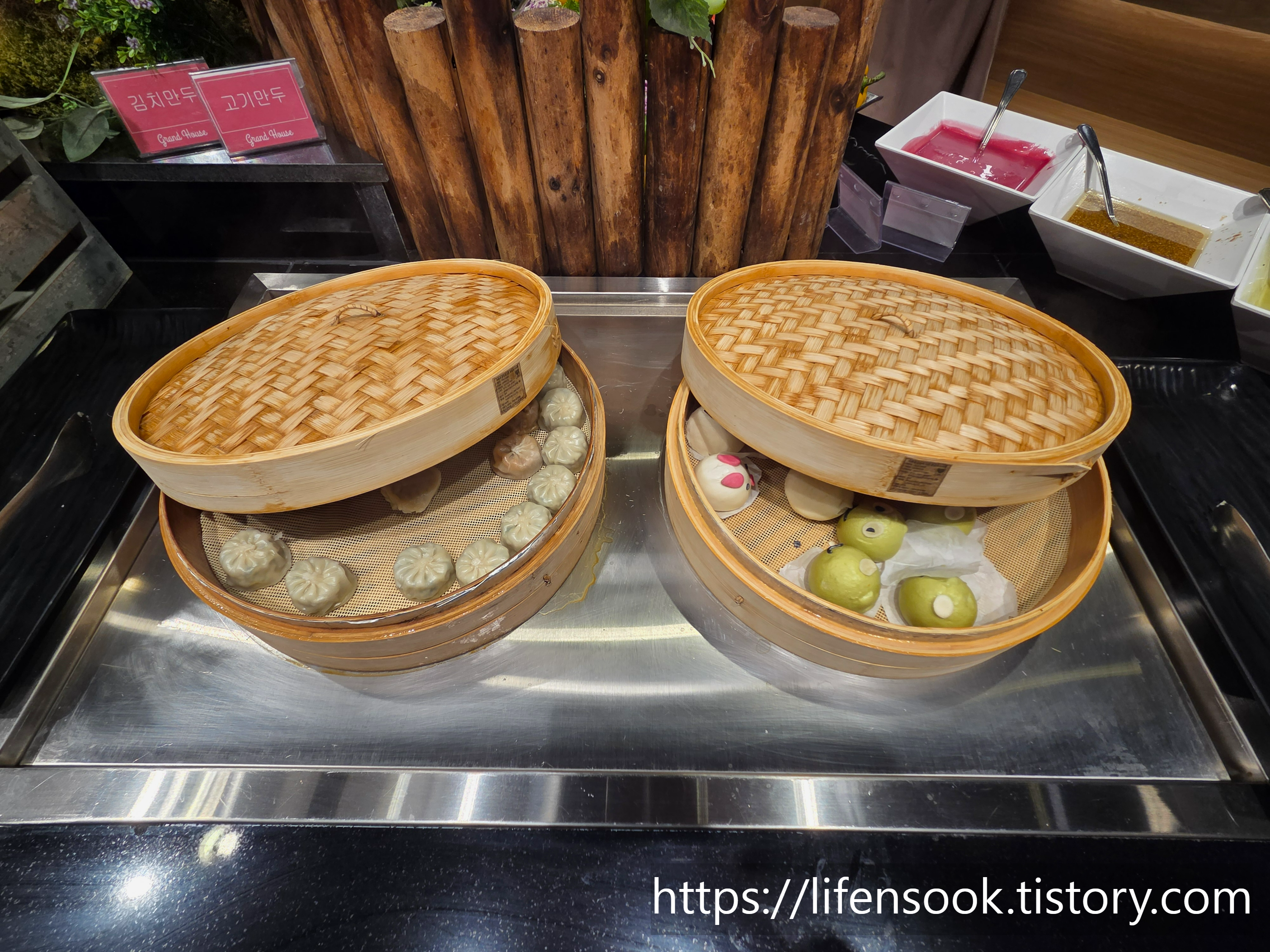 그랜드하우스 웨딩 9층 뷔페 음식 9