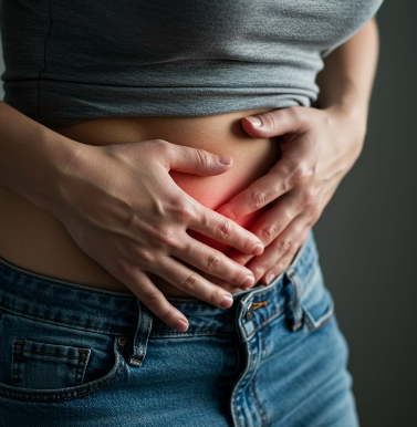 배꼽 옆 통증의 원인과 대처법