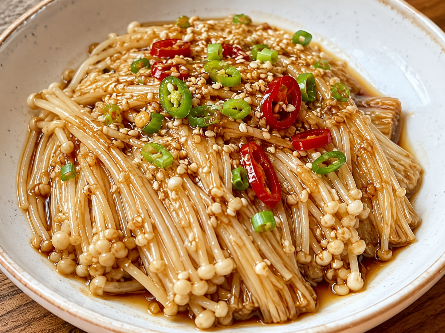 팽이버섯조림
