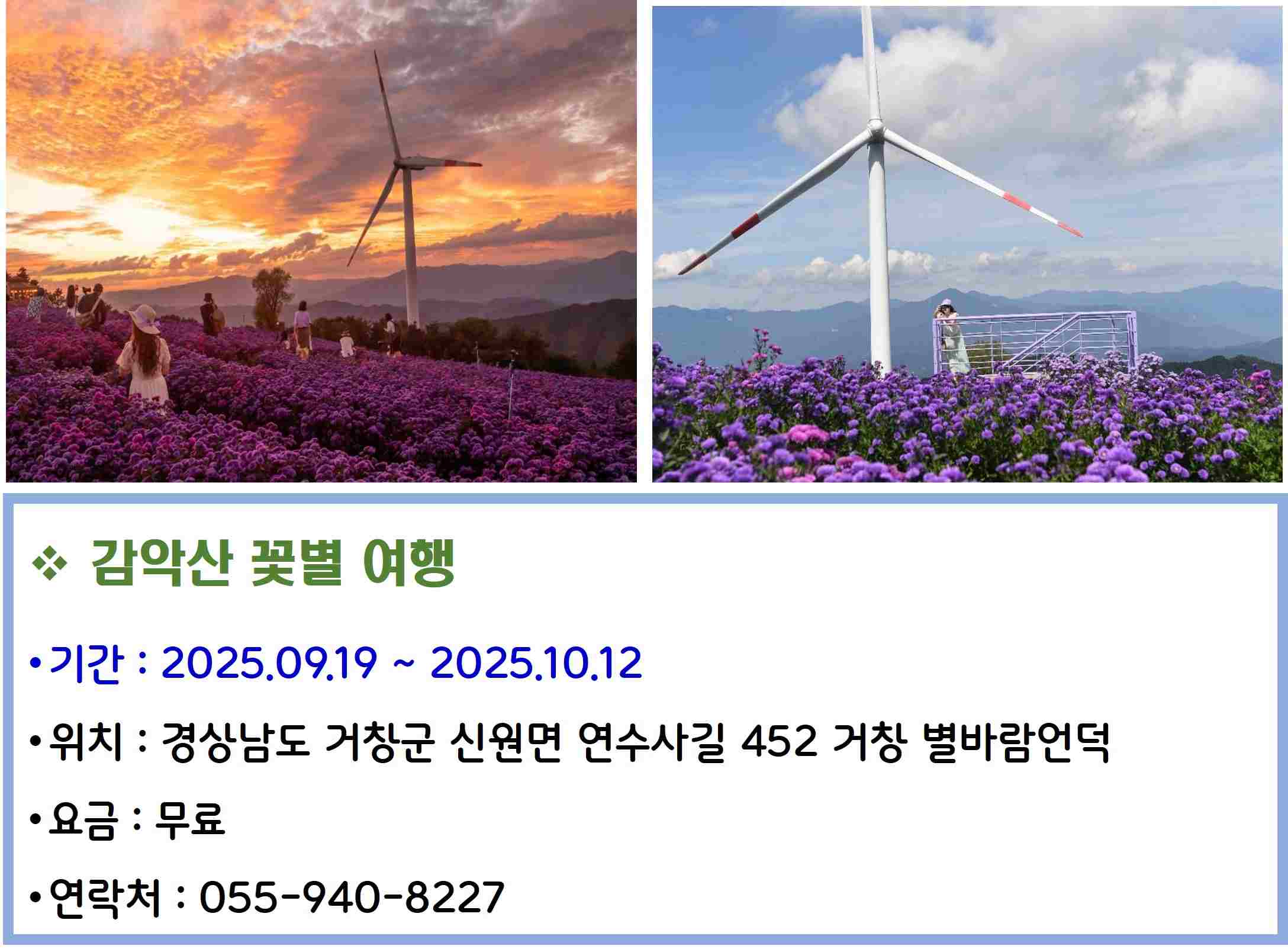 감악산 꽃별 여행