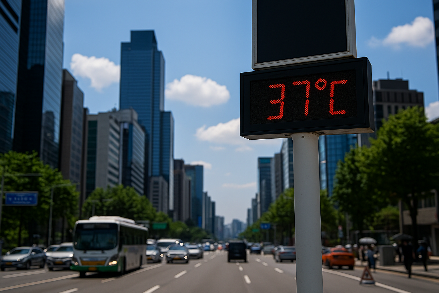 폭염주의보 관련 이미지