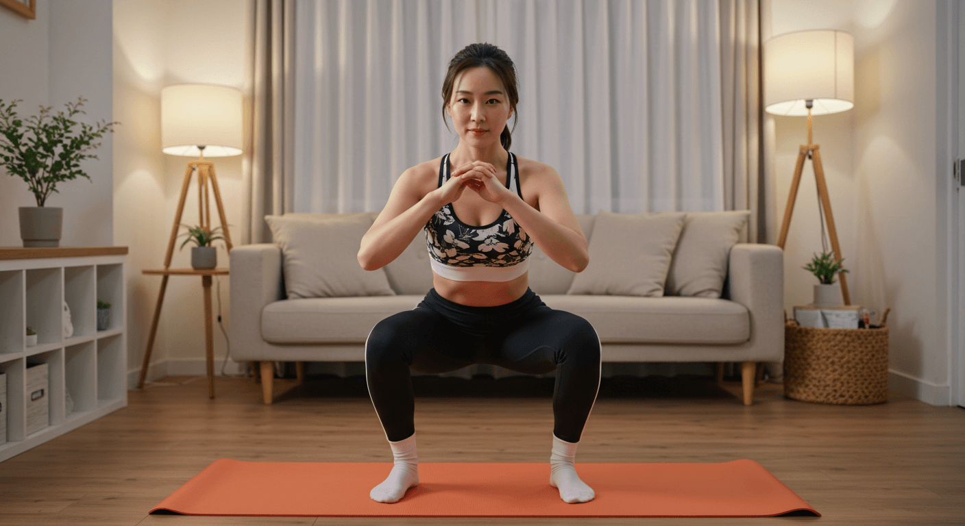 힙업을 위한 맨몸 홈트 루틴 5가지