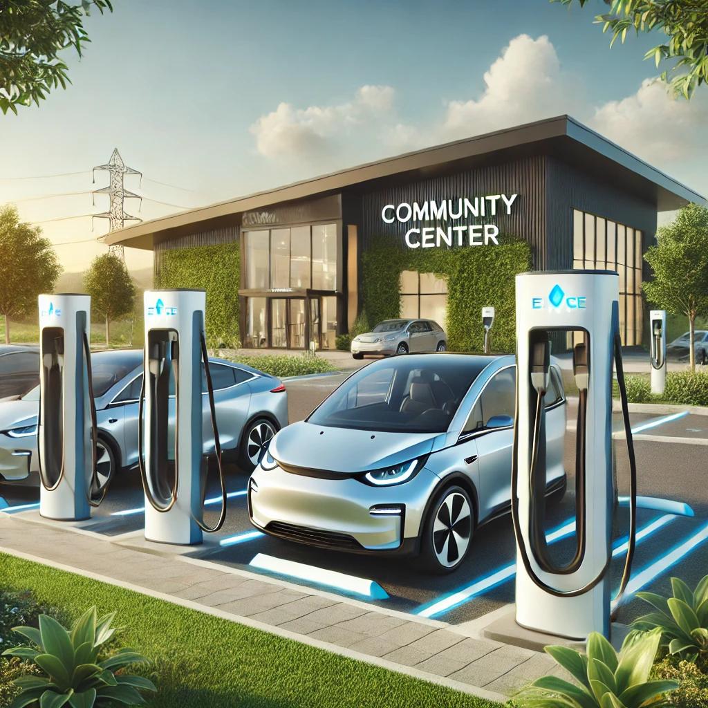 부천고용복지플러스센터 전기차충전소