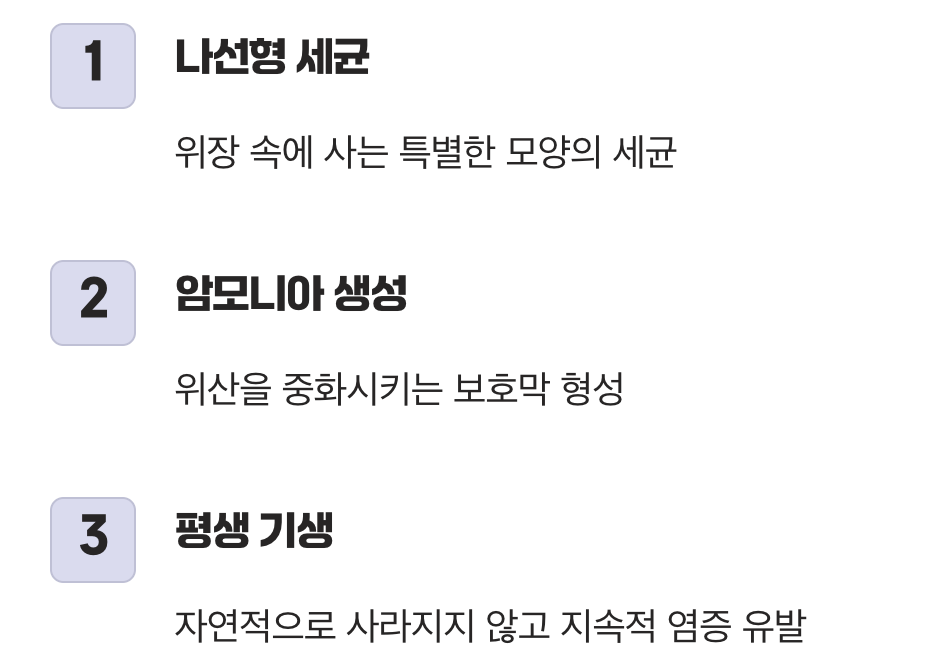 위산에서도 살아남는 강력한 생존력