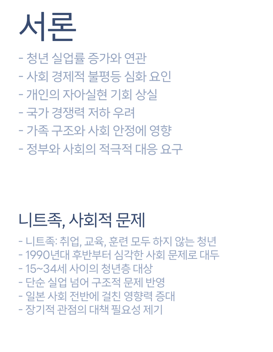 니트족, 사회적 문제