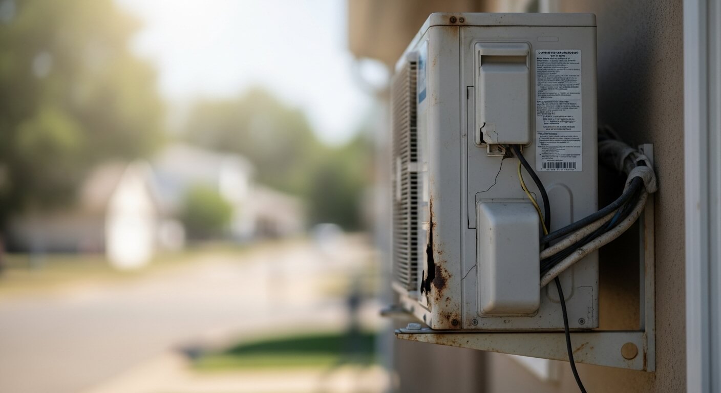 에어컨에서 물이 떨어질 때