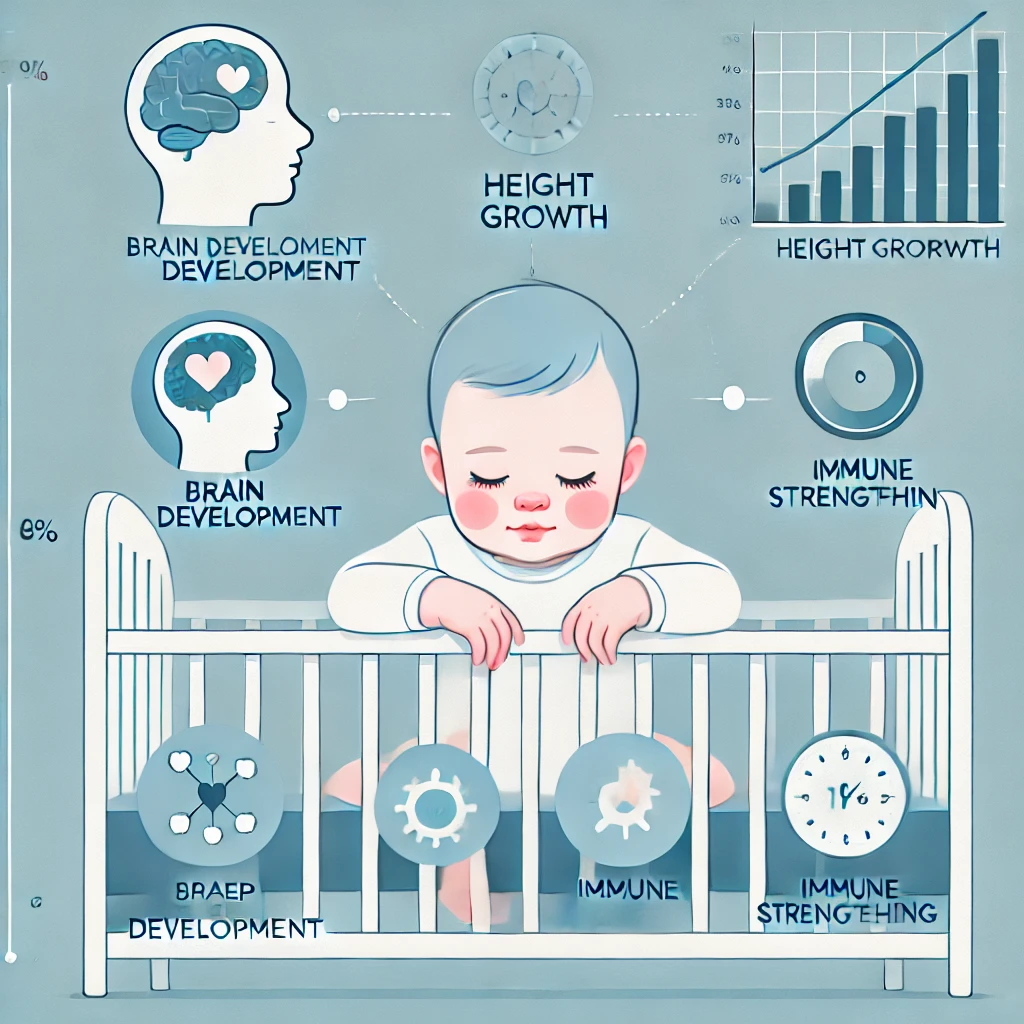 수면 습관과 성장 발달의 관계 – 수면이 두뇌 발달과 신체 성장에 미치는 영향