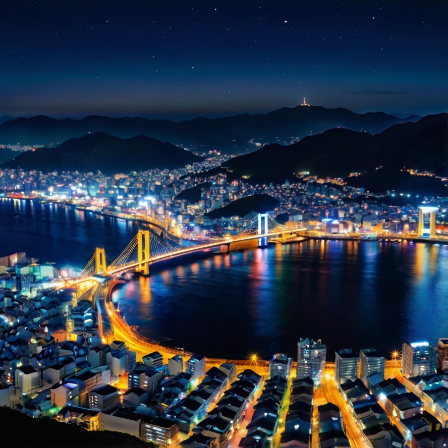 나가사키 야경 명소 이나사야마 전망대 이미지