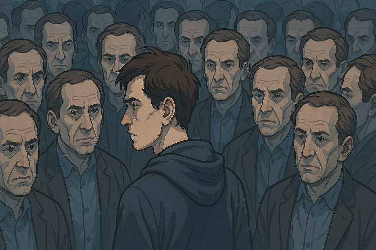 모두가 한 사람으로 보이는 착각 프레골리 증후군 (착각망상,정체혼란,편집사고)