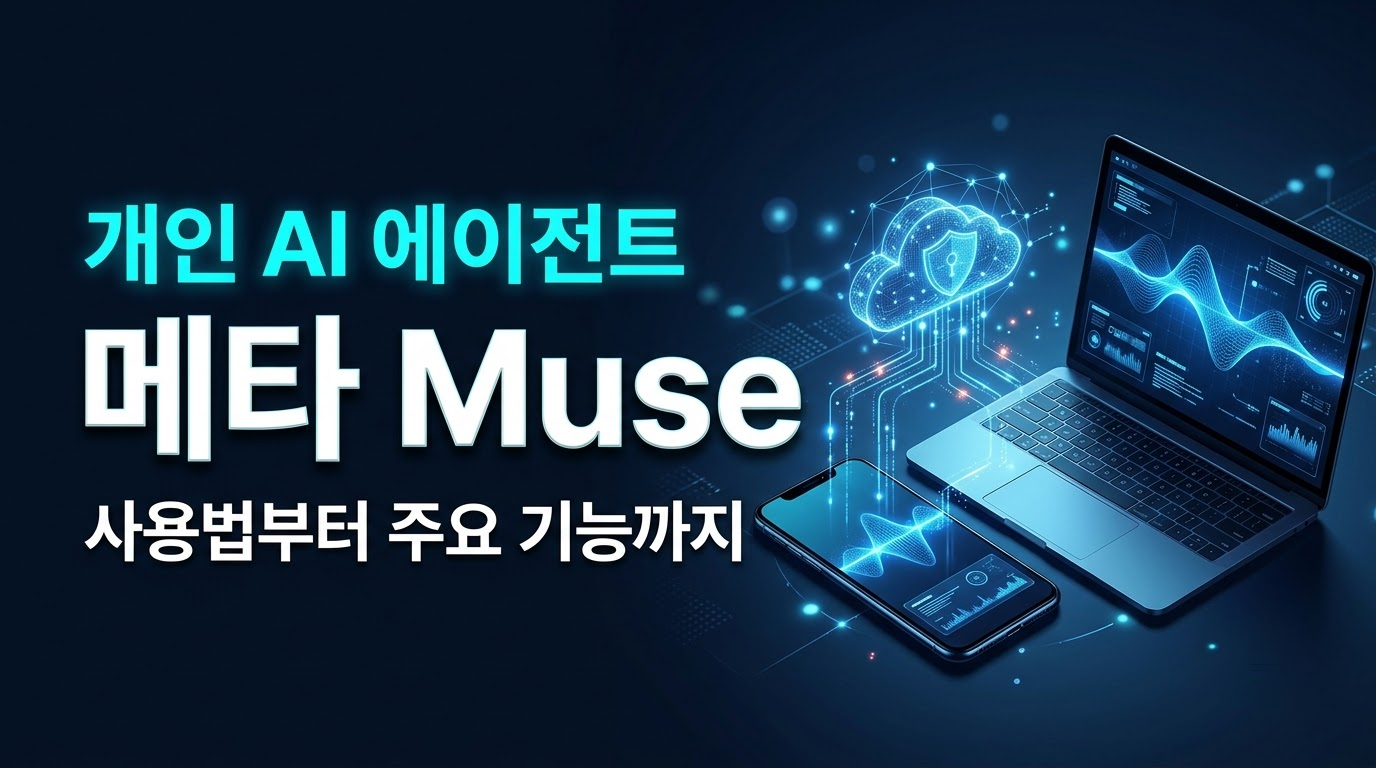메타 Muse 개인 AI 에이전트 핵심 기능과 사용법 정리