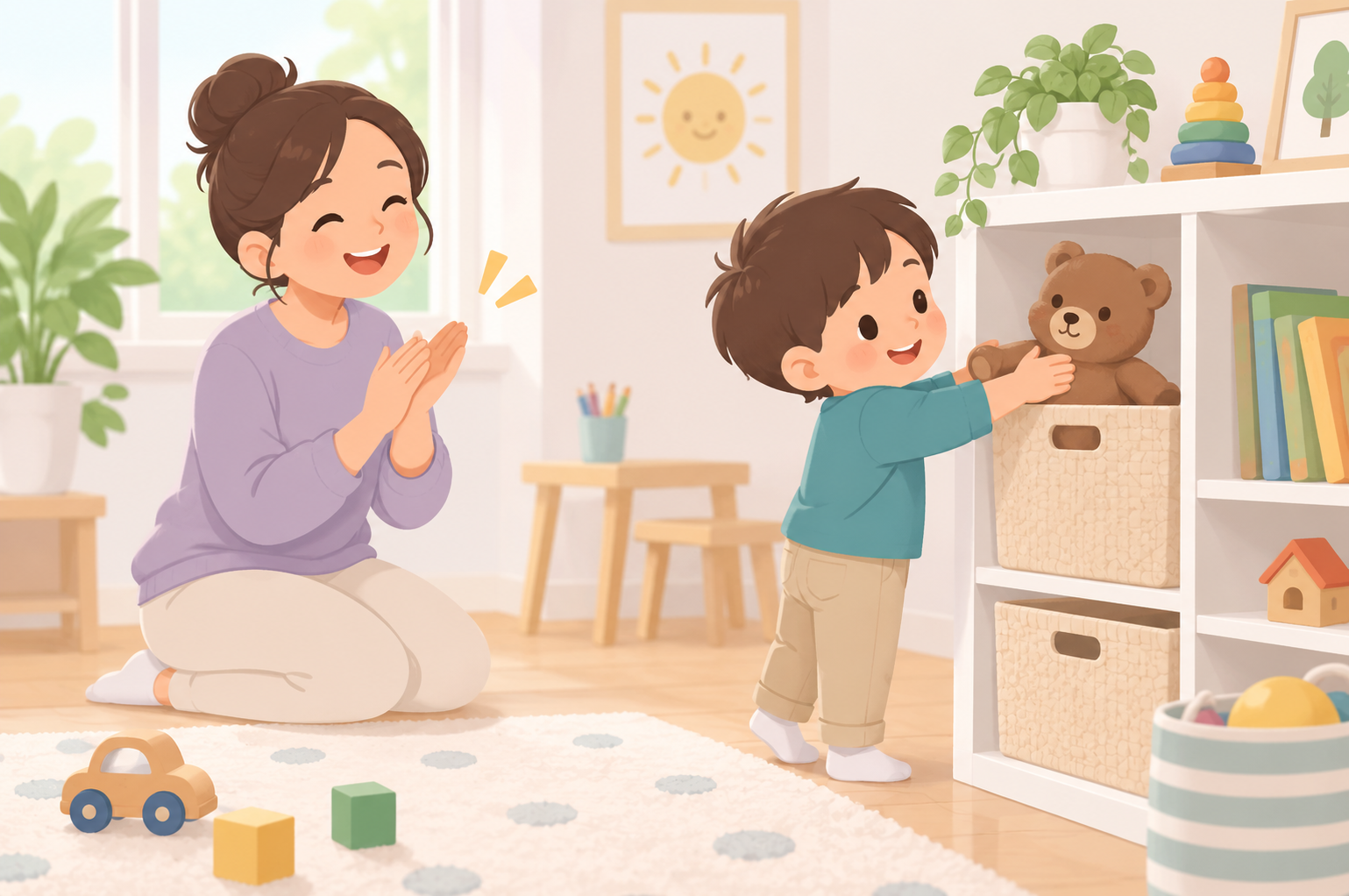 아이 스스로 정리하는 습관 만드는 방법