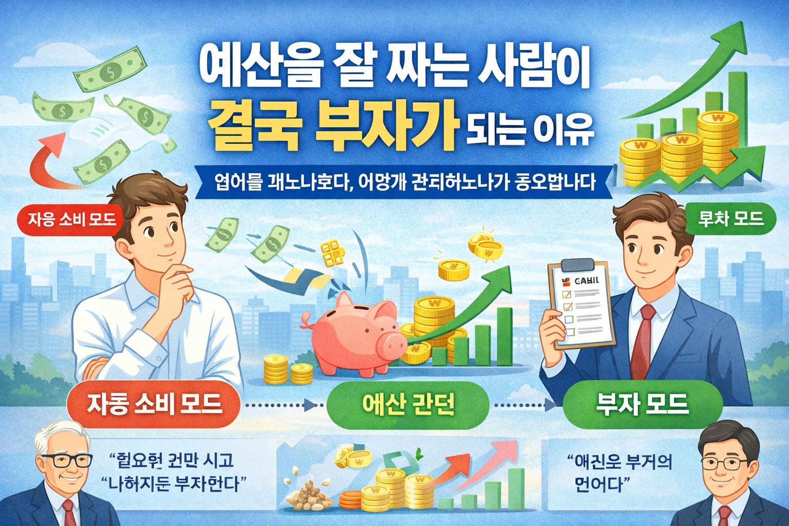 예산을 잘 짜는 사람이 결국 부자가 되는 이유