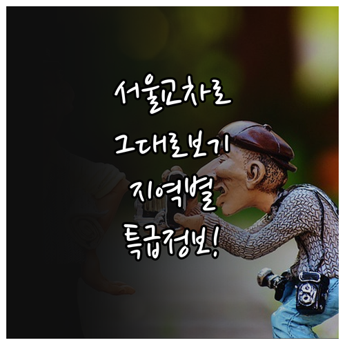 서울 교차로 신문 그대로보기 이용 방..