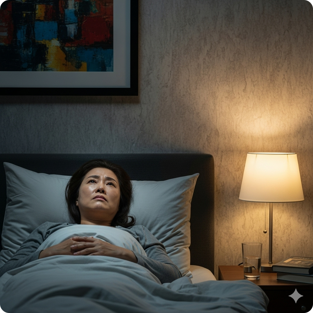 수면장애 , 불면증, 갱년기