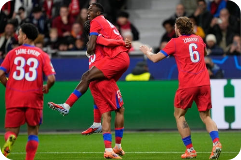 선취골을 넣고 기뻐하는 윌리안 파초. [사진=AP연합뉴스, 스포츠경향]