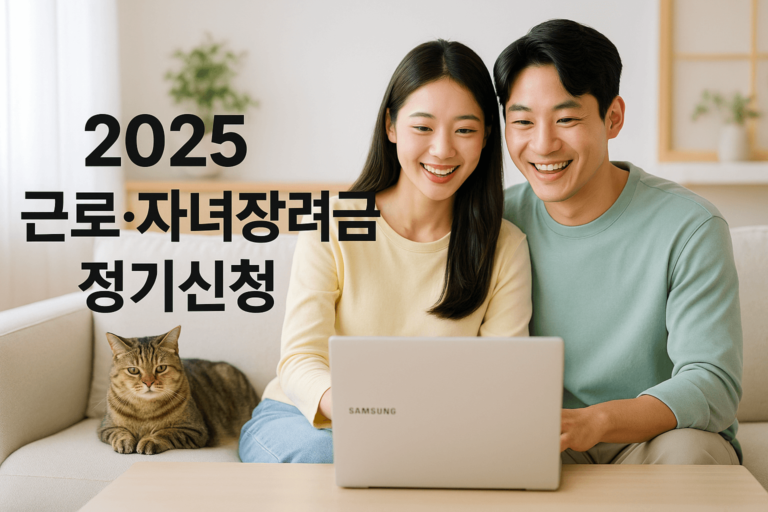 2025 근로·자녀장려금 정기신청 시작! 최대 330만원+α 받는 법