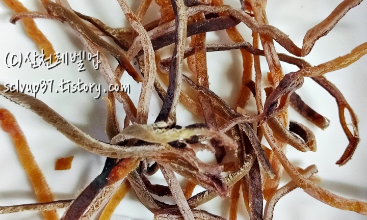 실속 오징어 스틱 자세한 모습