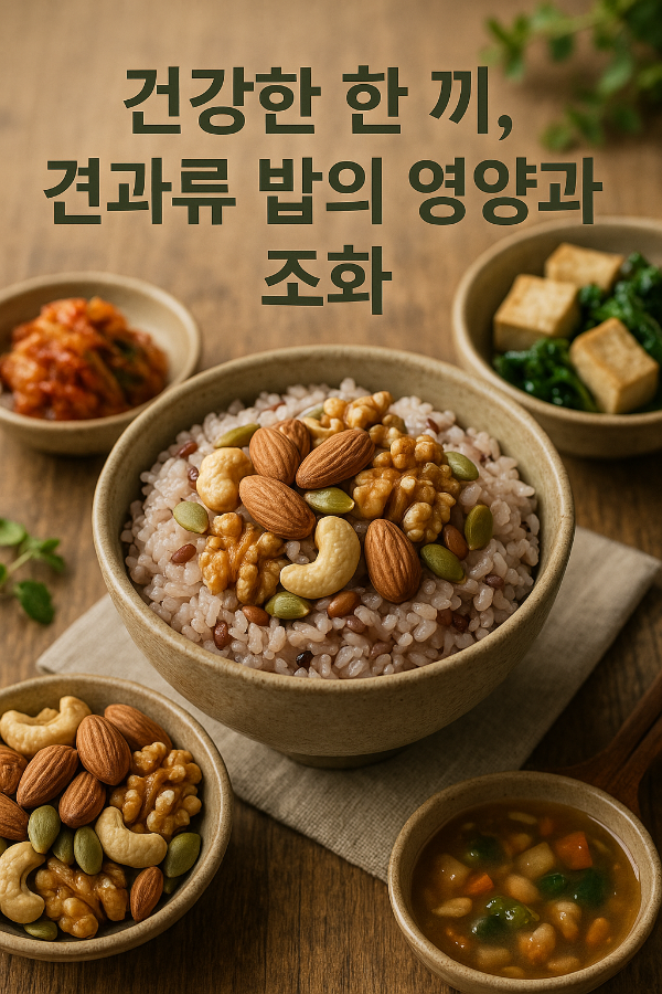 견과류 밥과 함께 먹으면 좋은 이유