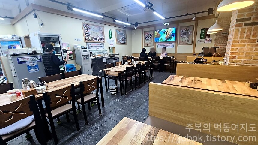 북실네평양찹쌀순대-내부