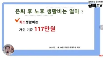 노후생활비 부부적정 풍족한 1인 적정_20