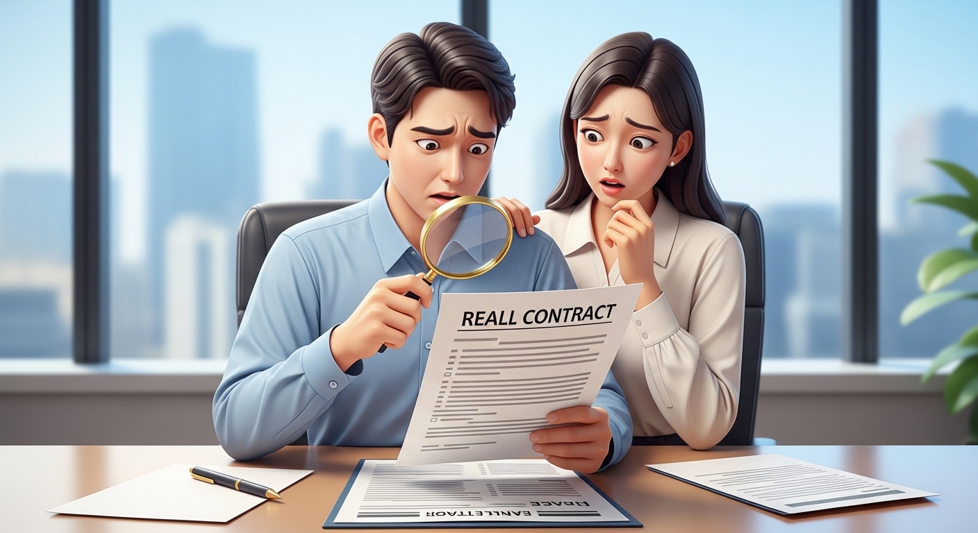 안전한 계약을 위한 입금 및 동의 절차