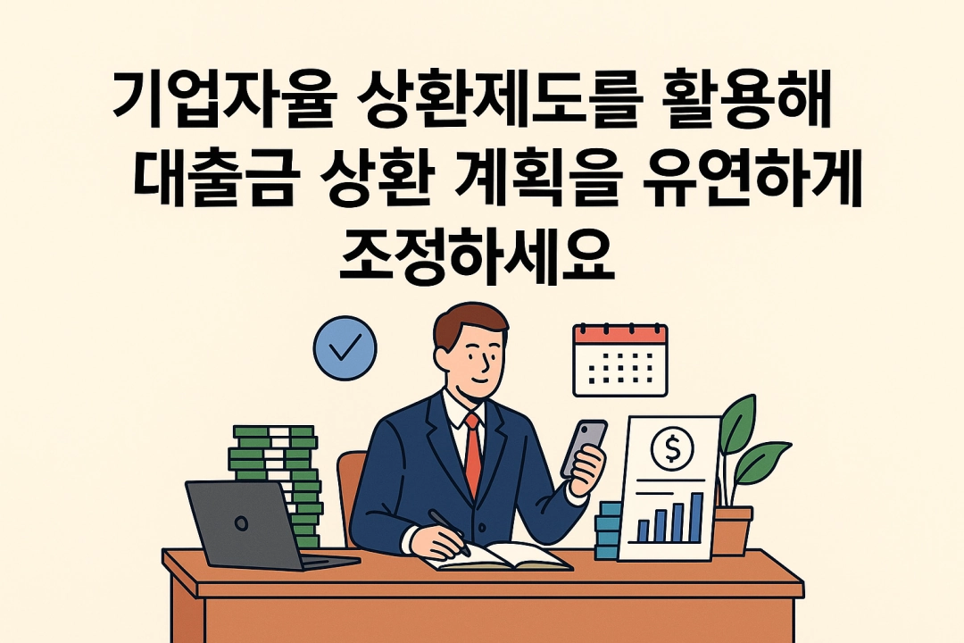대출 상환, 유연하게! 기업자율 상환제도