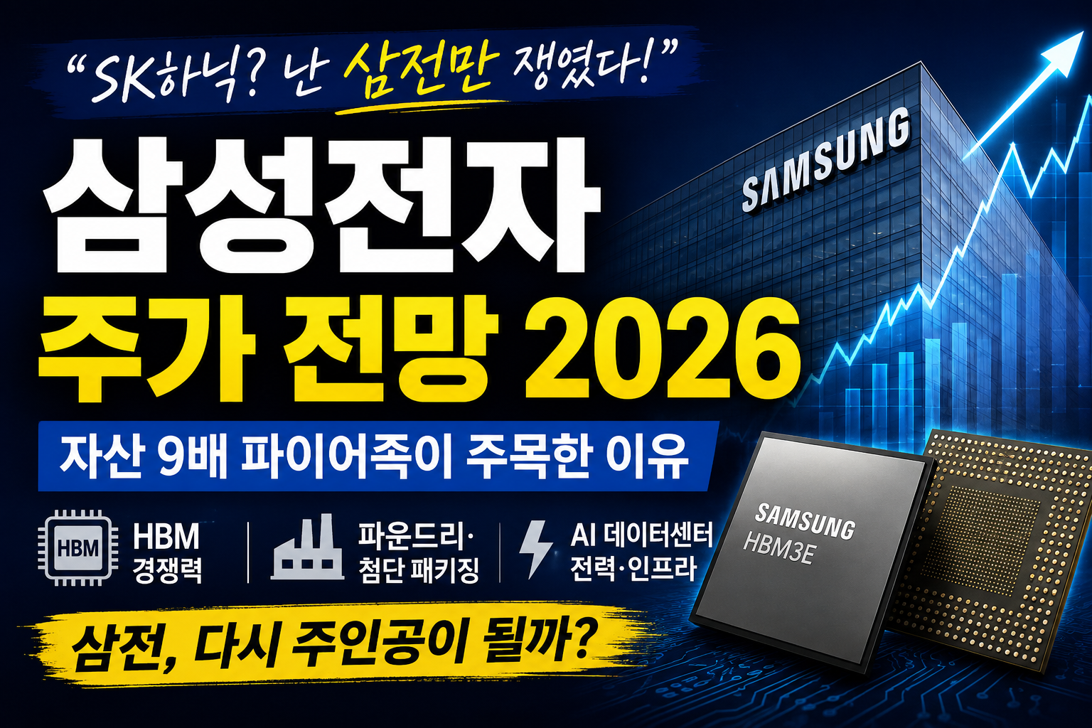삼성전자 주가 전망 2026 자산 9배 파이어족이 주목한 이유와 AI 반도체 투자전략