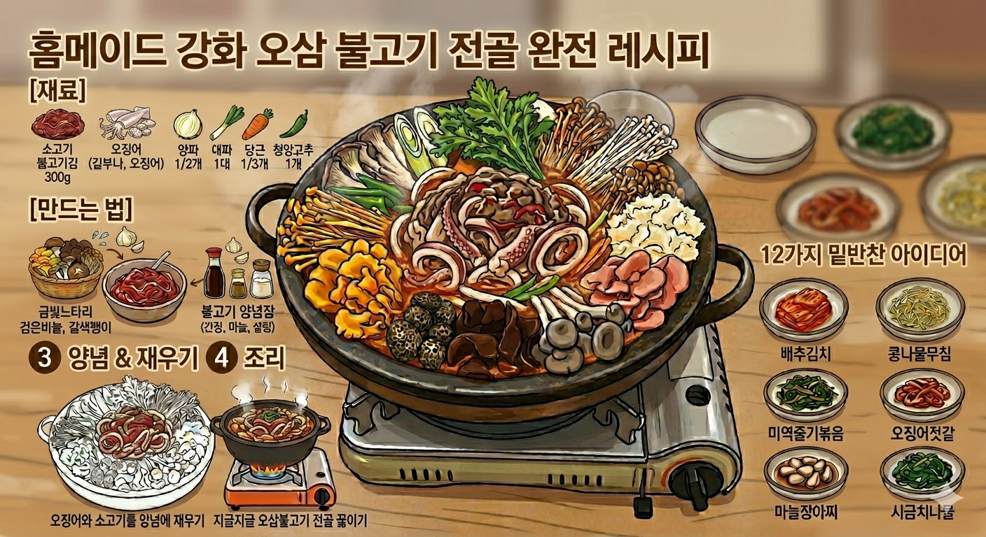강화맛집 인기메뉴 오삼불고기