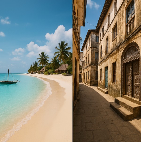 탄자니아 여행, 잔지바르 해변과 스톤타운