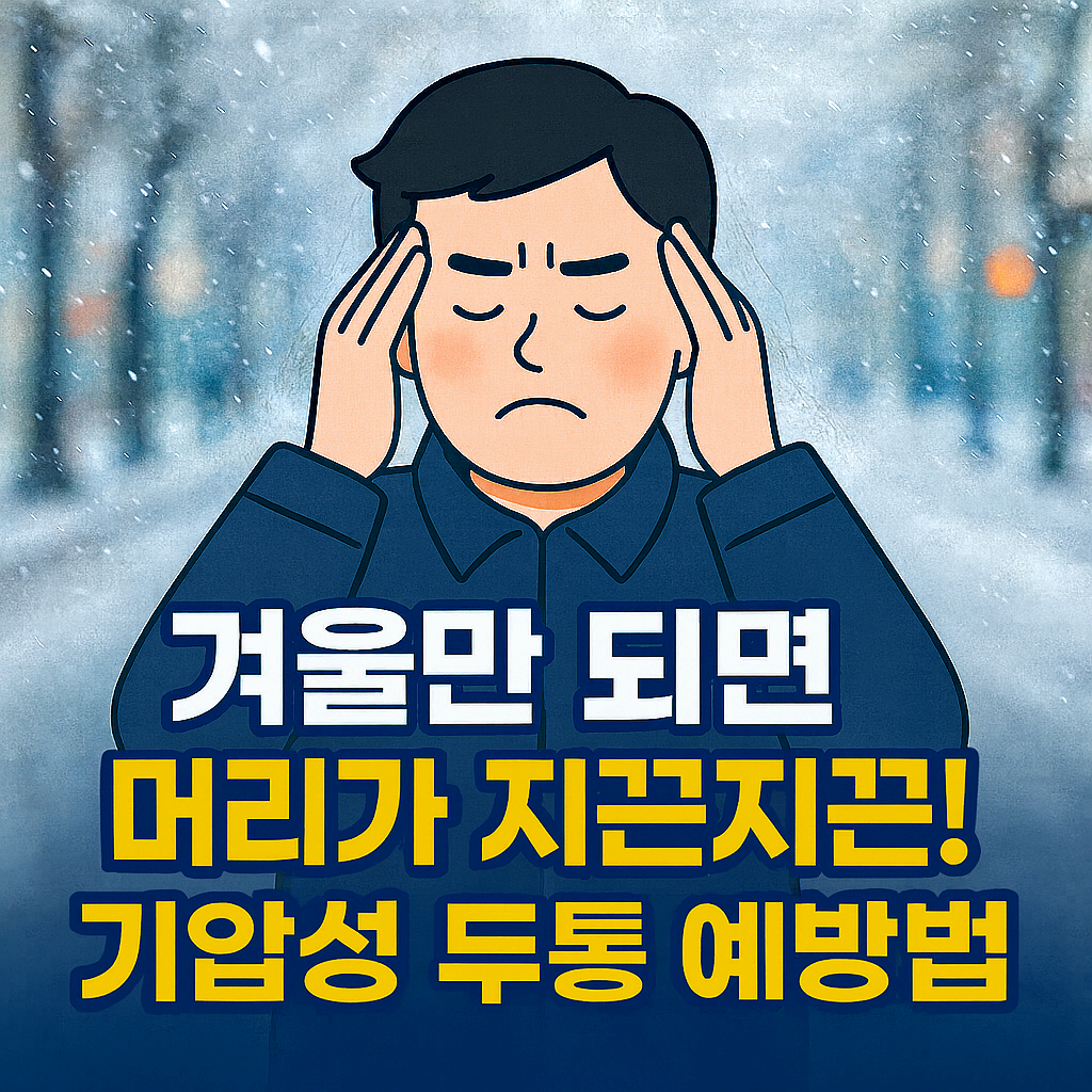 추워지면 두통이 심해져요… 겨울 두통 예방법 총정리