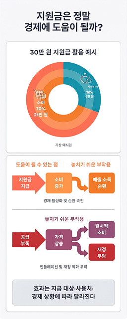 긍정 효과와 부작용 비교 차트
