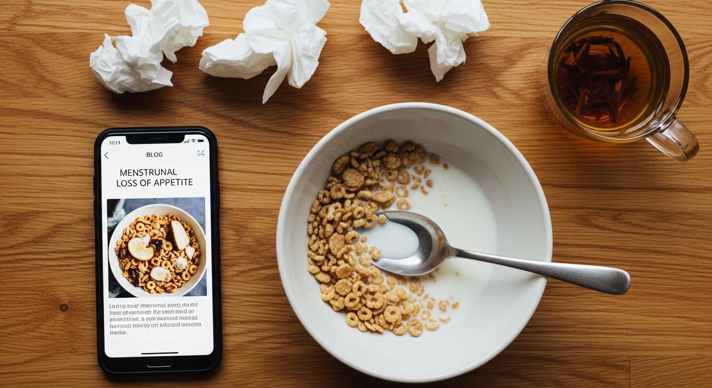 생리 식욕 감퇴