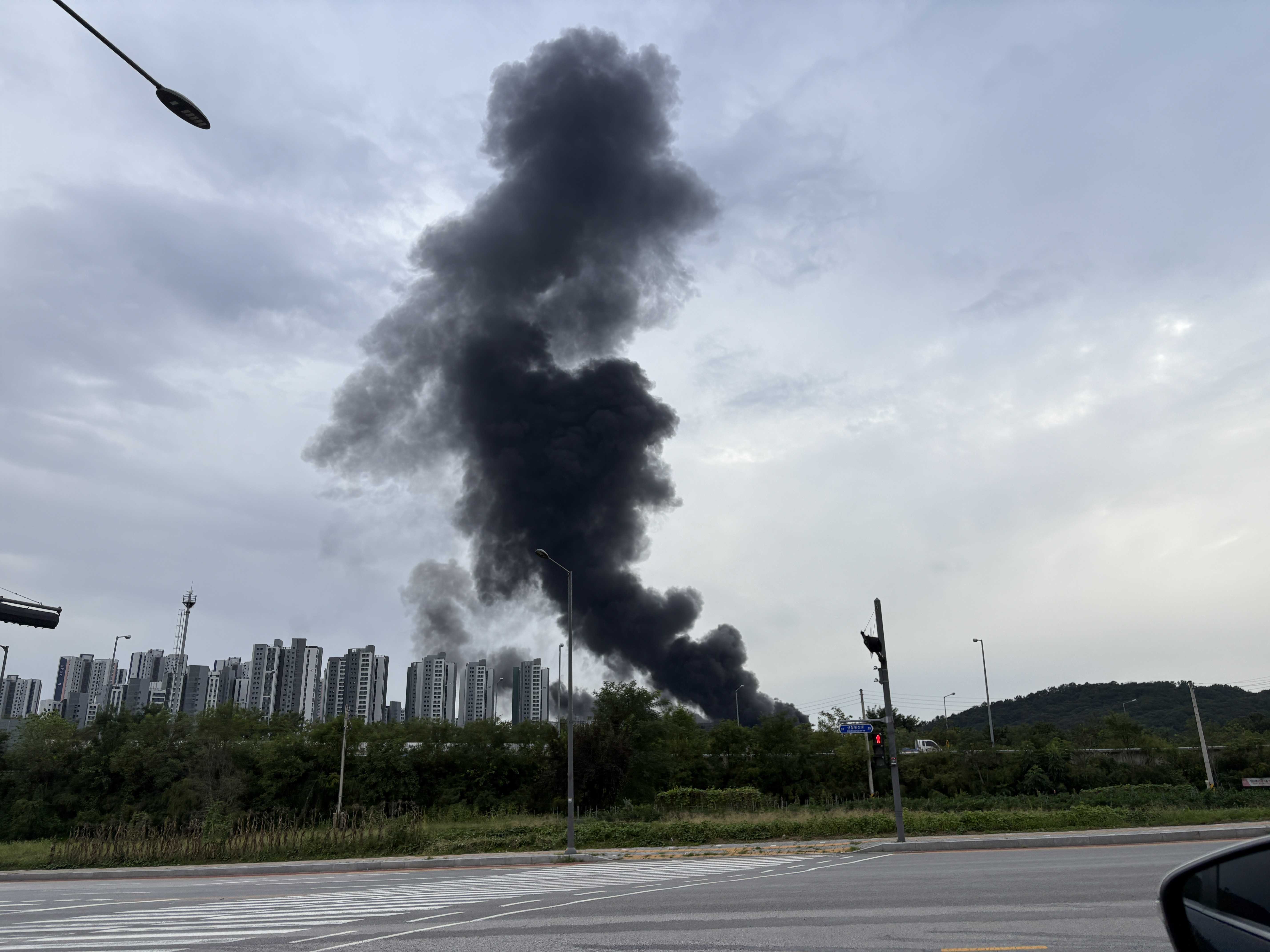 양주 화재 발생