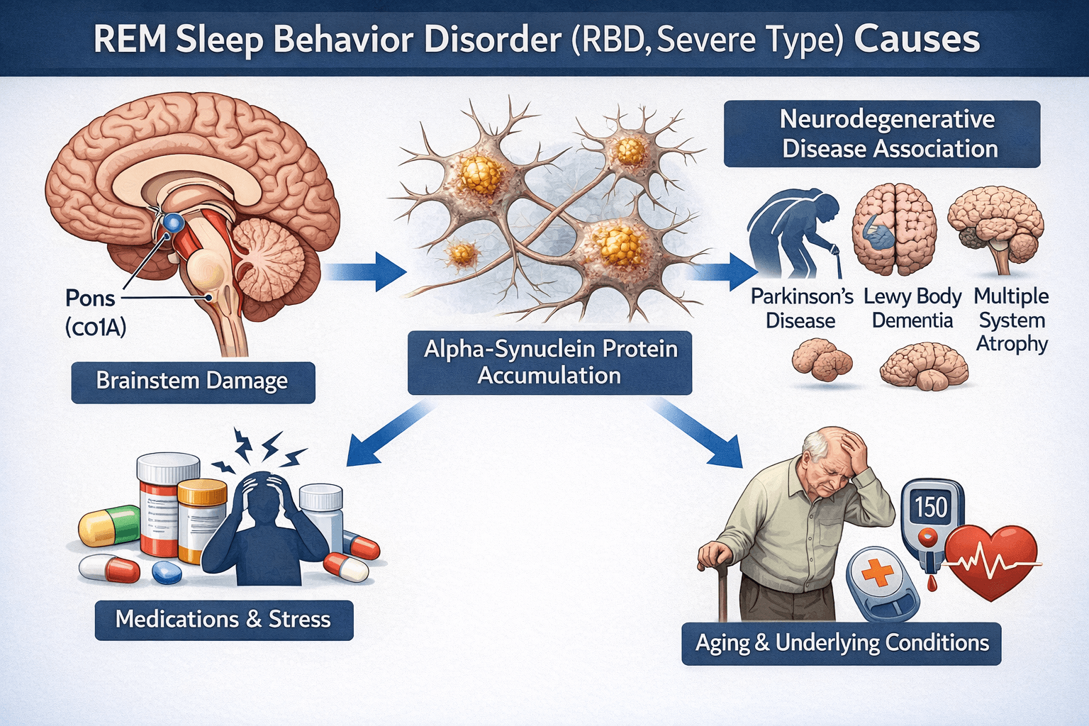 렘수면 행동장애(RBD, 중증형)