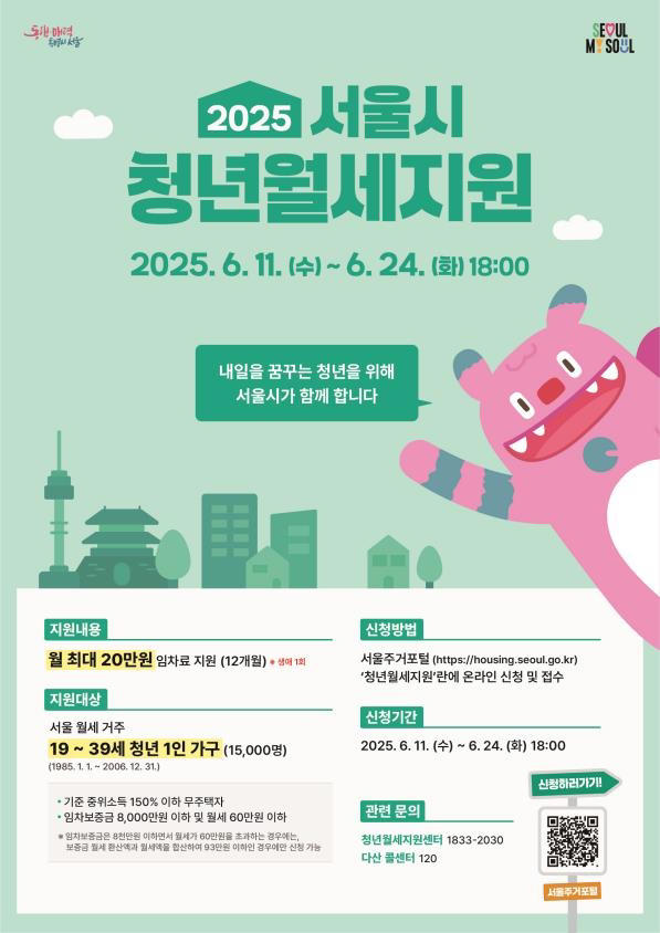 서울시 청년월세지원