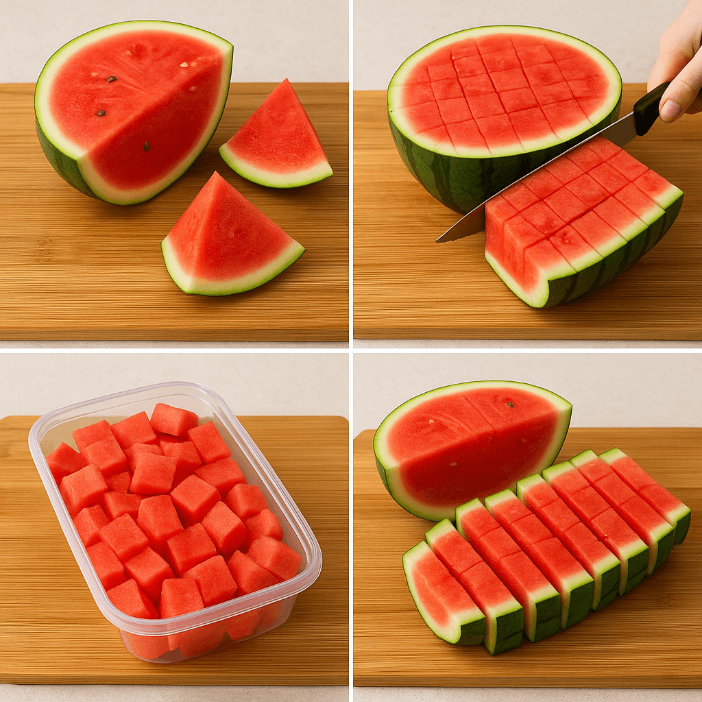 수박 자르는 법