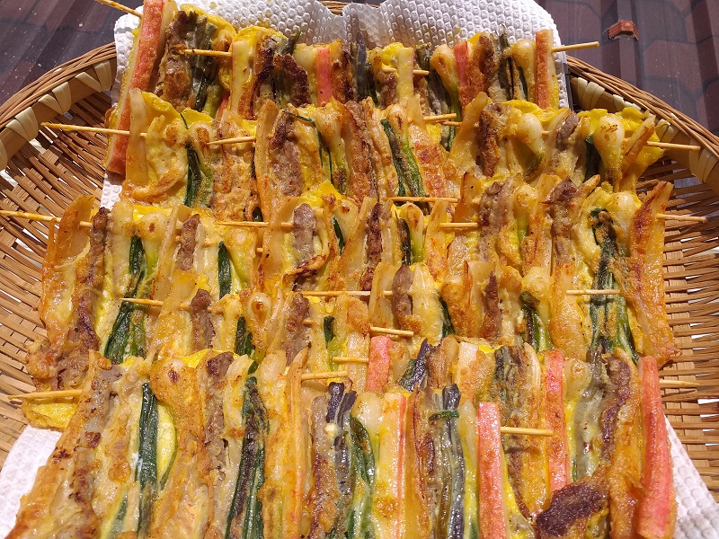 산적꼬치, 김치도라지산적