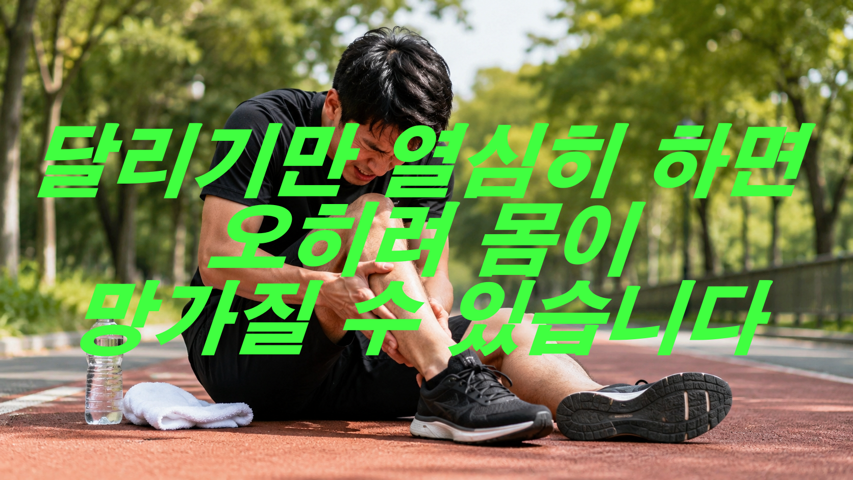 달리기만 열심히 하면 오히려 몸이 망가질 수 있습니다