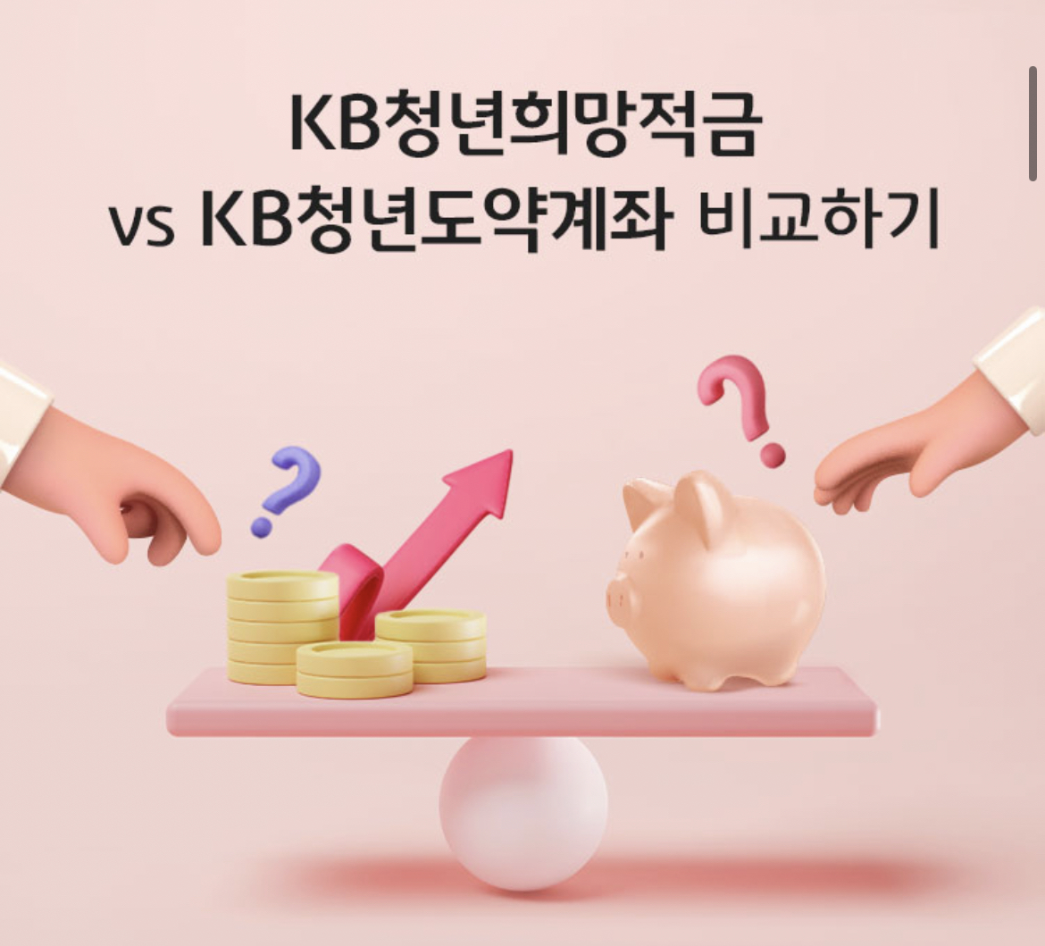 청년희망적금 청년도약계좌 비교