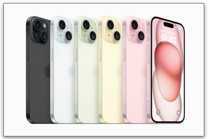 아이폰 15 색상