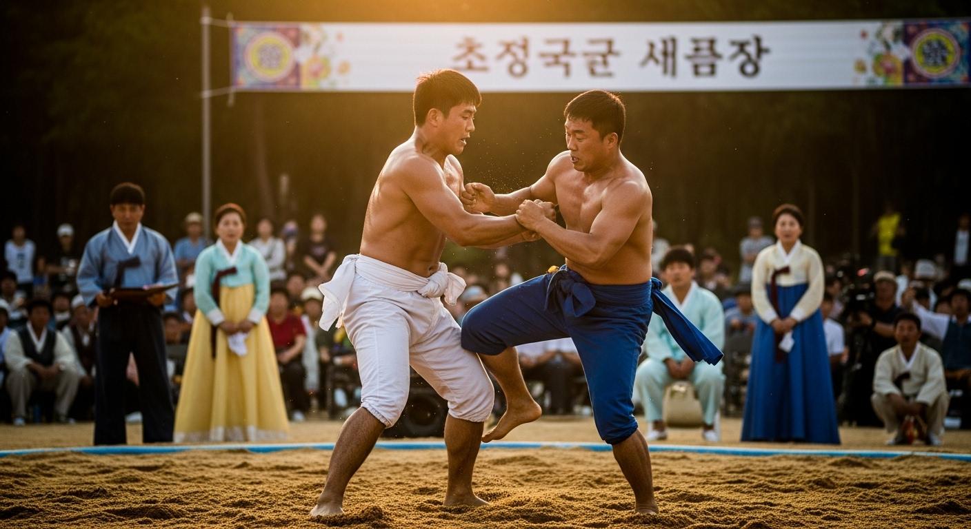 추석 씨름대회 결과