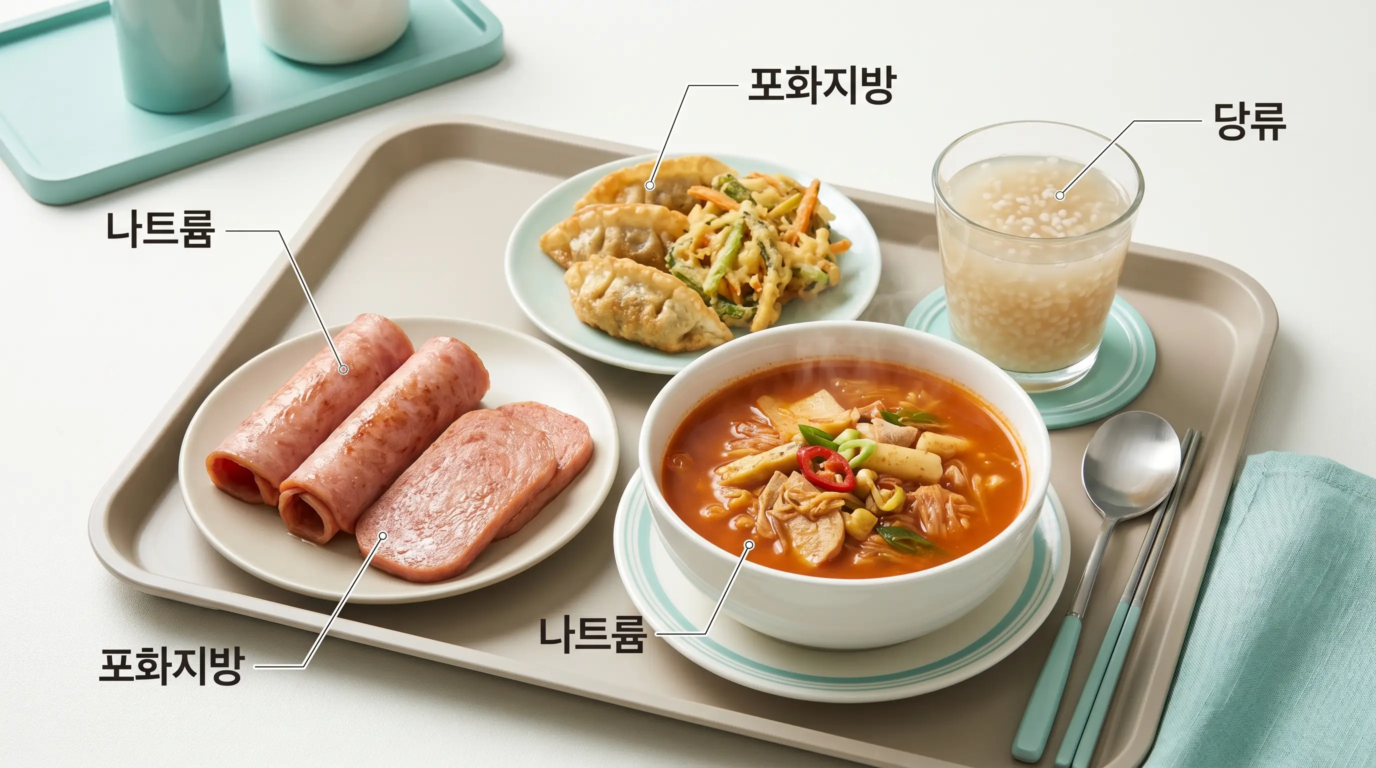 나트륨 포화지방 당류가 겹치는 음식 조합