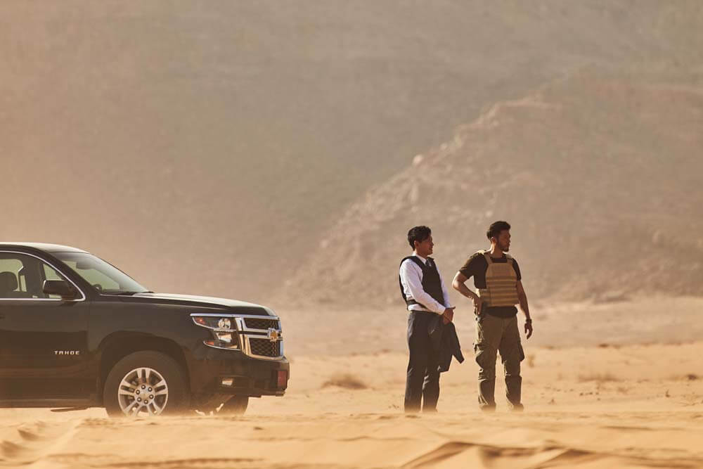 영화 교섭 중 황정민, 현빈