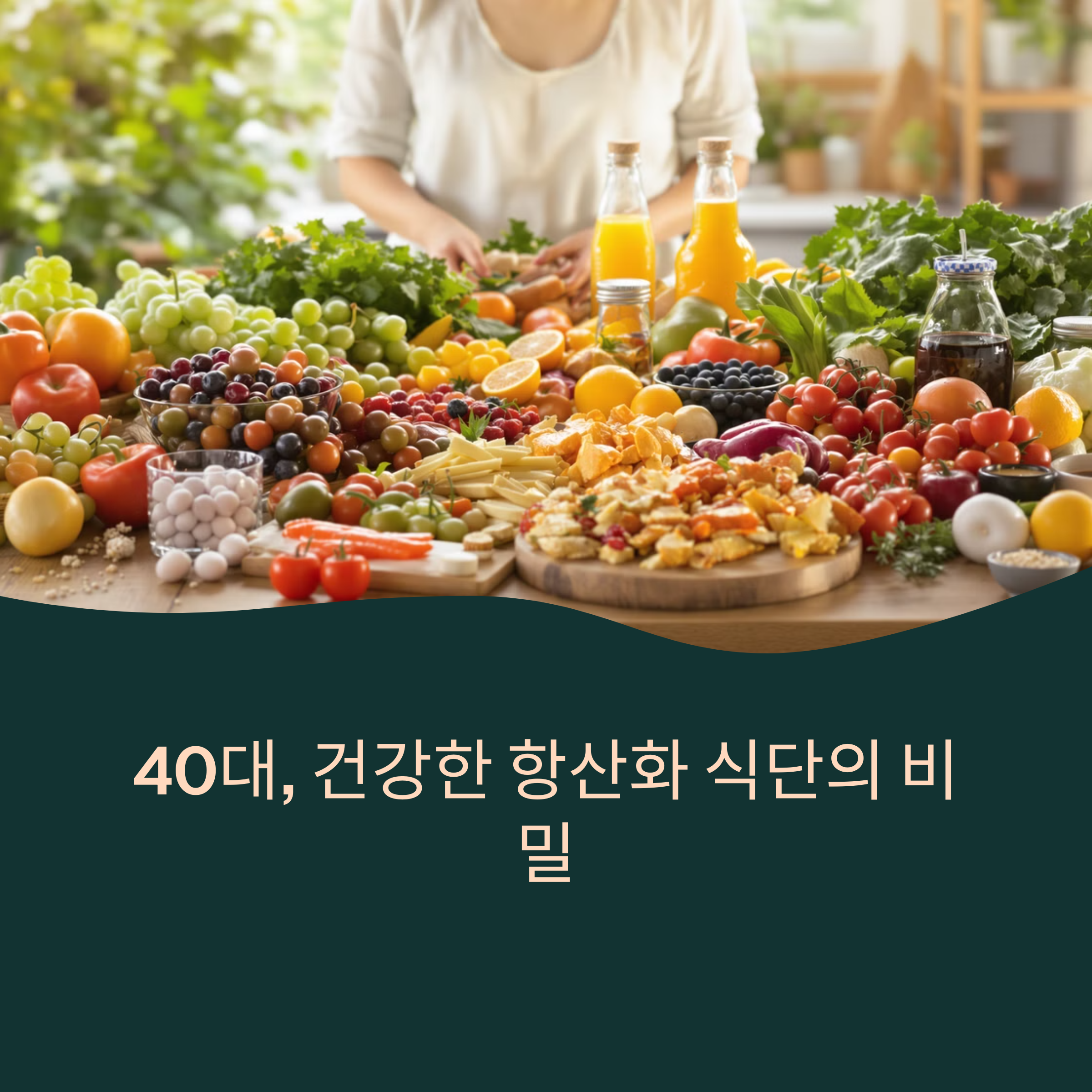 노화방지 항산화 식단