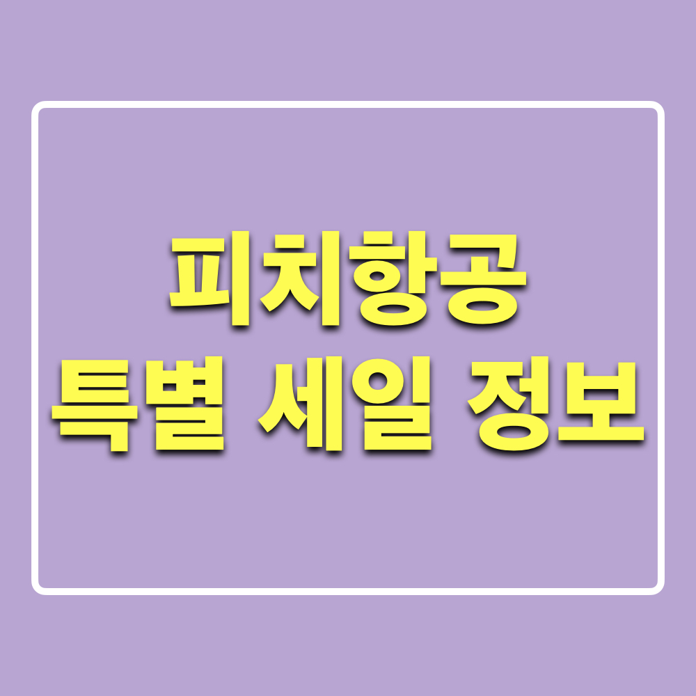 피치항공_24가을겨울_특별세일