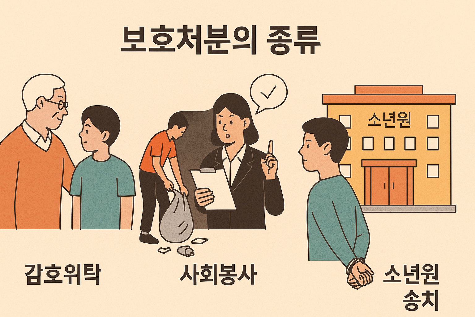 보호처분의 유형
