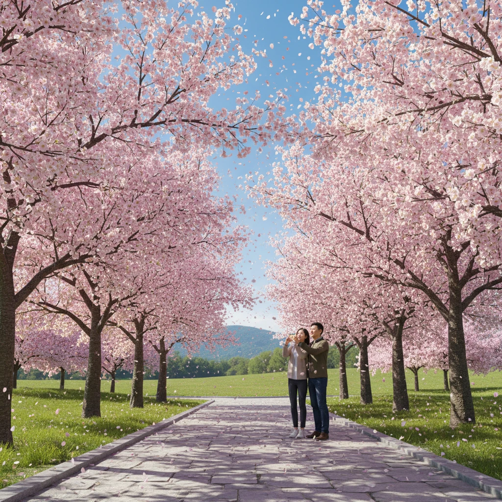 예천 벚꽃 만개 시기 및 가볼 만한 ..