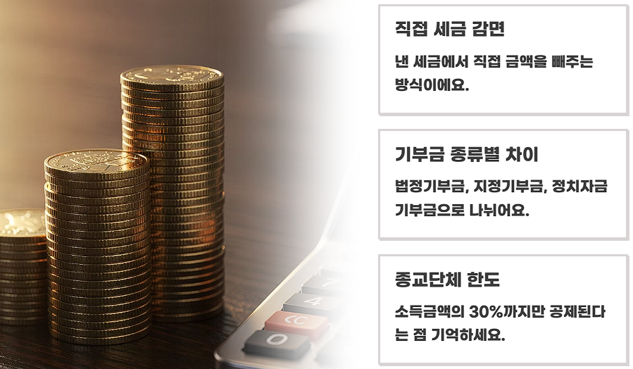 기부금 영수증 연말정산 세액공제