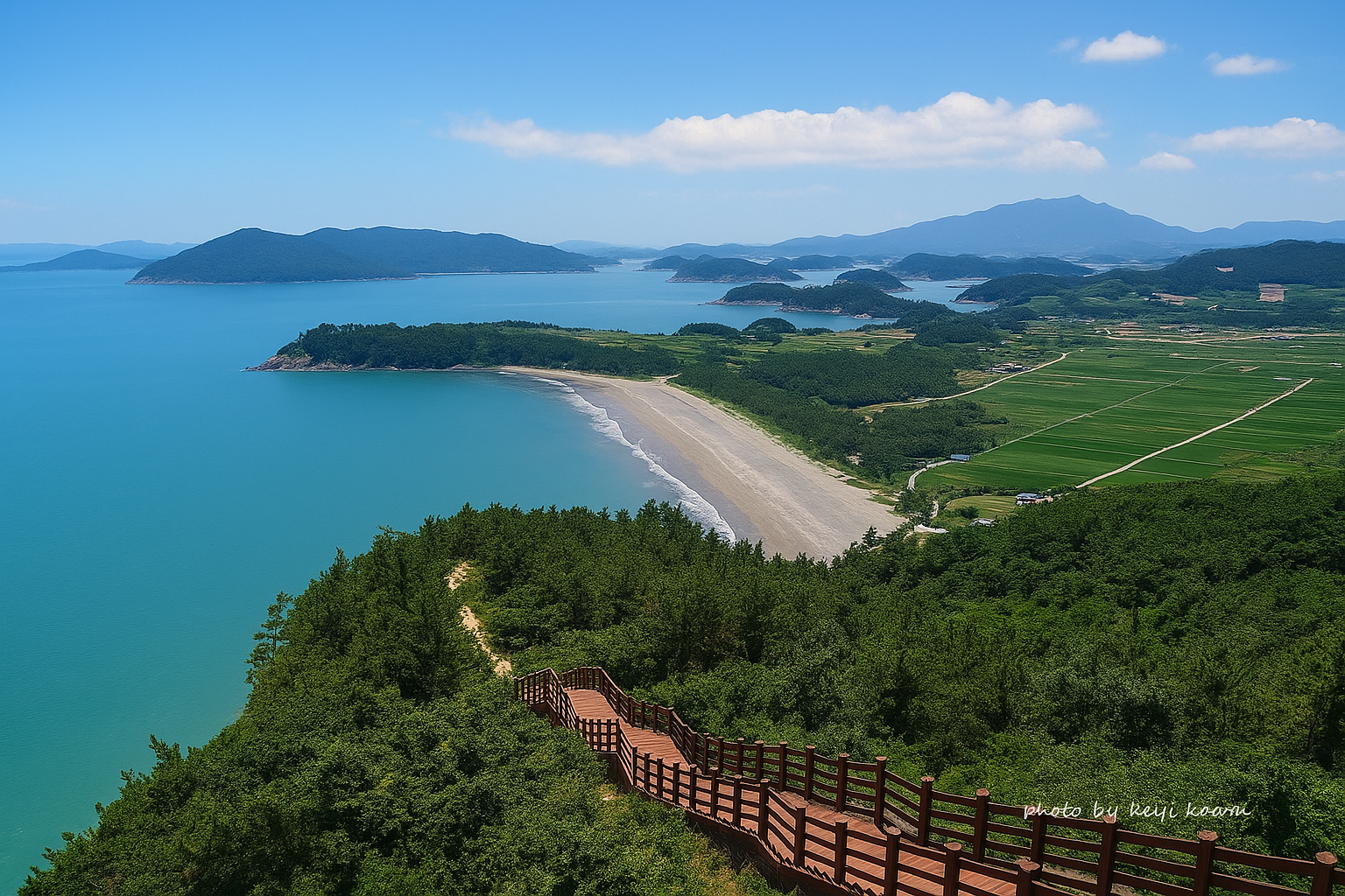 고흥 남열해돋이 해수욕장 사진